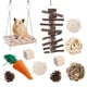 thumbnail image 1 of Juego de juguetes para masticar para hámster, juguete para rechinar los dientes, animales pequeños, ejercicio, juego, ejercicio 11 equipos, 1 of 4