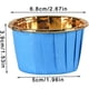 thumbnail image 4 of Moldes de aluminio para cupcakes, 50 cápsulas de aluminio para hornear, cápsulas desechables de aluminio para cupcakes, moldes para cupcakes, para muffins y cupcakes, moldes para repostería, 4 of 8