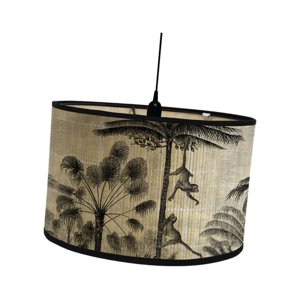 Ioensy - Pantalla De Lámpara Con Estampado De Tambor Cubierta De Luz Vintage Para Portalámparas E26/E27 Para Estilo Colgante B