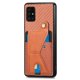 thumbnail image 4 of Funda Resistente para Samsung Galaxy A51 5G con Tarjetero y Soporte, Diseño Magnético Marrón, 4 of 5