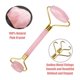 thumbnail image 1 of Natural Crystal Jade Rose Quartz Massage Roller Face Body Relax Slim Massager Anti Wrinkle Beauty Health Care Tools Wholesale, 1 of 3