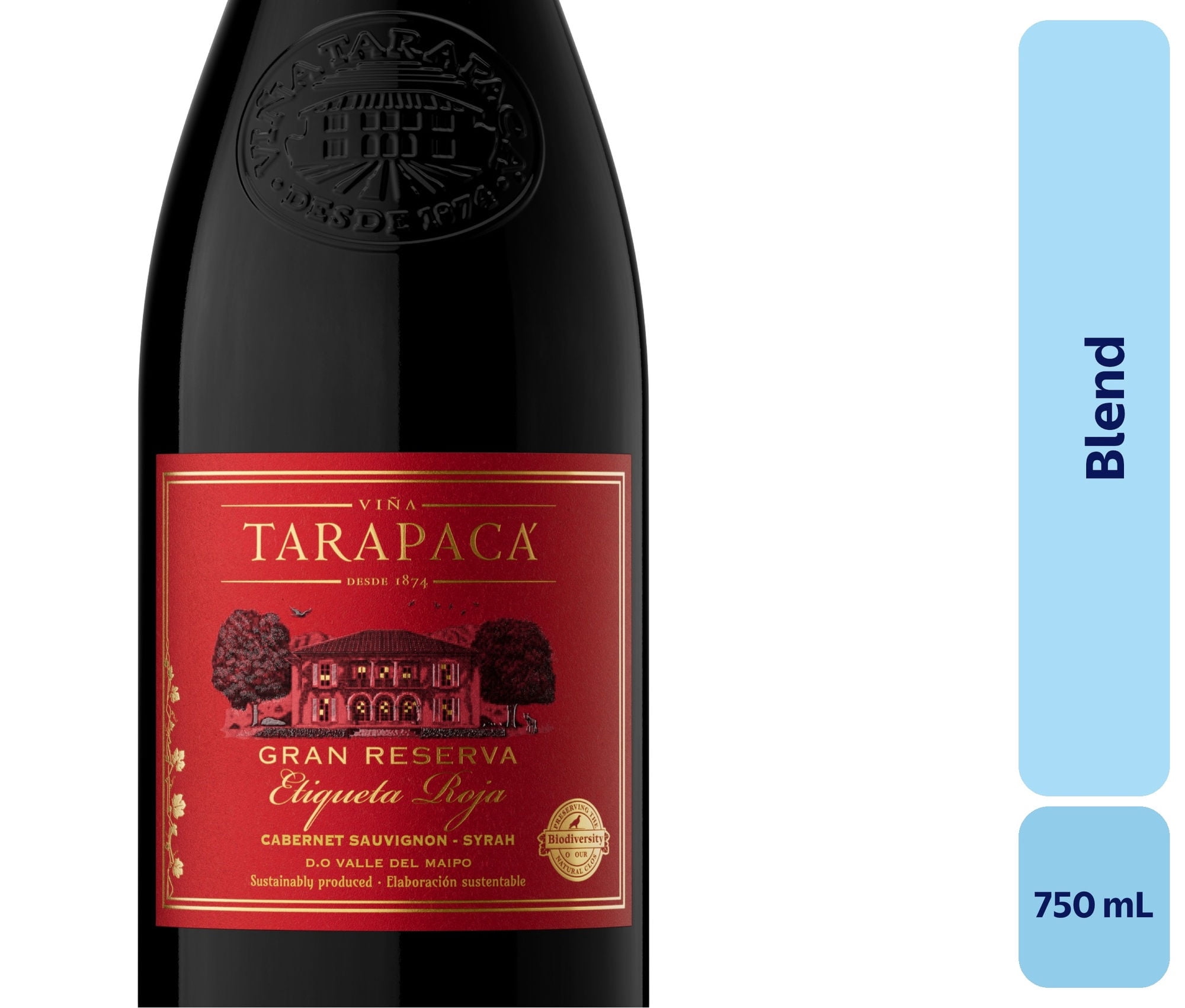 Vino Blend Botella 750 mL Gran Tarapaca