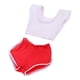 thumbnail image 1 of 1/6 Escala Mujer Mujer Pantalones Deportivos Traje Camisa Para Figura De Acción De 12 Pulgadas Rojo, 1 of 5