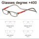 thumbnail image 4 of Las gafas de lectura magnéticas se pueden colgar alrededor del cuello para facilitar su transporte, gafas de lectura plegables., 4 of 5