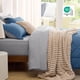 thumbnail image 4 of Juego de Edredón Bedsure Twin XL Reversible Azul Pizarra 5 Piezas, 4 of 7