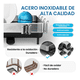thumbnail image 4 of Secaplatos Belug Escurridor Secador De Loza Extendible Acero Inox Negro plata, 4 of 5