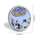 thumbnail image 2 of Félix el gato-Theme Round Button Badge: Premium Metal Construction, Ideal for High-End Events 2.8 cm, 2 of 6