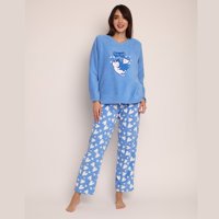Mon Amour - Pijama Coralfleece Bordado Corazones 261550 - S