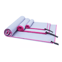 Genérico - Toalla Baño Viaje De Microfibra De Secado Rápido, 3 Pcs Negro