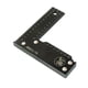 thumbnail image 2 of Regla De ángulo Recto Regla Profesional De 90 Grados De Alta Precisión Regla Cuadrada En Forma De L Negro 150 Mm, 2 of 3