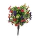 thumbnail image 5 of Bola Topiaria De Flores Violetas Artificiales Realistas Para Balcón, Patio Y Pasarela., 5 of 5