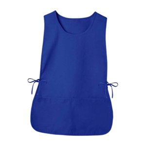 Magideal - Delantal Con Pechera Alta, Delantal De Cocina, Babero De Camarero, Delantal De Poliéster, Delantal De Cocina/Horneado Para Salón, Adulto, Café, Cosmét Azul