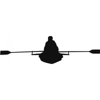 Rienda Libre Graphics - Decomural Kayak Rower Rowing Ws-18611