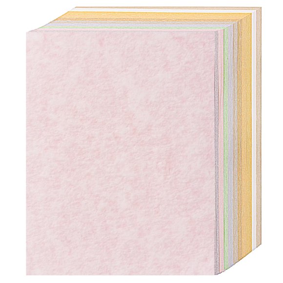 Papel pergamino PENPRIS 70 hojas 22 × 28 cm 10 colores
