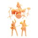 thumbnail image 4 of Figuras En Miniatura Sin Pintar De Resina 1:64, Colecciones, Dise?o En Miniatura, Decoración, 4 of 6