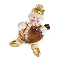 Bothyi - Cesta De Almacenamiento Navideña, Decoración De Muñecas Navideñas Para Navidad, Cumpleaños, Boda, Estilo E