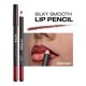 thumbnail image 3 of Lápiz de labios KISS NEW YORK Professional Slim Burgundy, 3 of 6