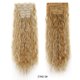 thumbnail image 1 of Xiao Hua Parche de Cabello para Peluca de Mujer, Extensiones de Cabello de Estilo natural de 23.6 Pulgadas de Largo, Extensiones de Cabello Sintético de 6 Piezas con clip, Extensiones de Cabello, 1 of 2