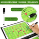 thumbnail image 4 of Tablero Táctico De Fútbol Plástico Tamaño Expandido 32*54cm, 4 of 5