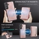 thumbnail image 3 of AutSpace Funda para Samsung Galaxy A16 4G/ 5G, Bloqueo RFID, Cuero PU, Compatible con MagSafe, Billetera Desmontable 2 en 1 con Tarjetero, Soporte, Cubierta Protectora Magnética, Rosa, 3 of 9