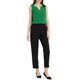 thumbnail image 2 of INSPIRE CHIC Blusa de Chifón sin Mangas con Cuello en V para Mujer de Oficina XS Verde, 2 of 6