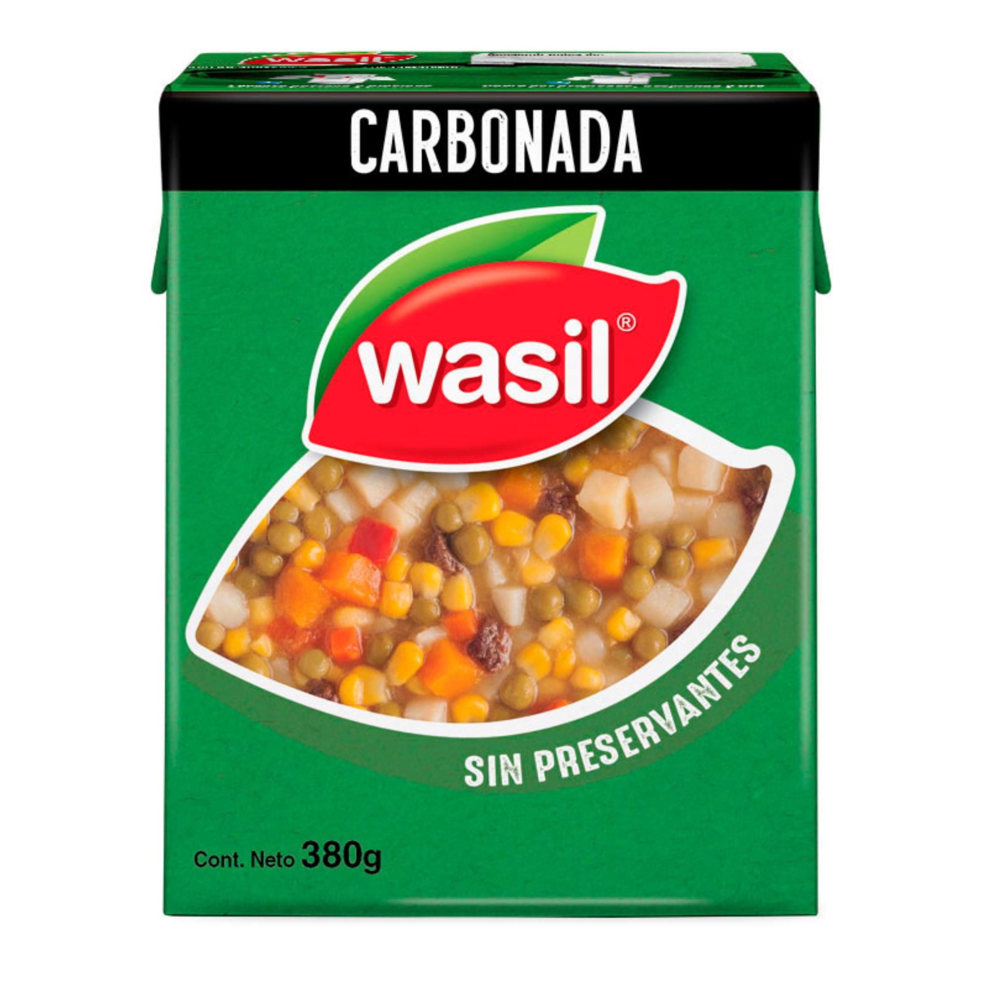 Plato Listo Carbonada Casera Caja 380 g Wasil