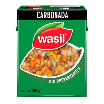 Plato Listo Carbonada Casera Caja 380 G Wasil