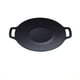 thumbnail image 1 of 1pc Carbon Steel Iron Baking Pan, Outdoor Leisure Camping Frying Pan, Barbecue BBQ Non-stick Frying Pan, 1 of 4