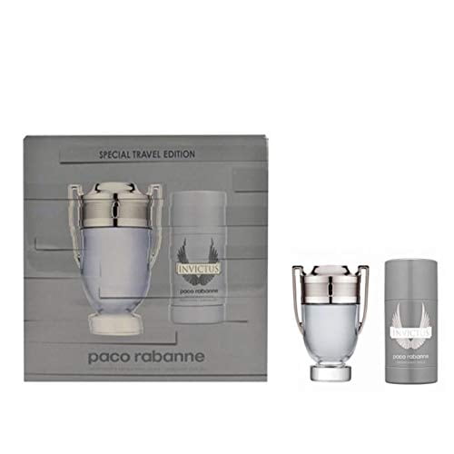 Set Paco Rabanne Invictus Hombre 100 Ml Edt Y Desodorante 75 Ml