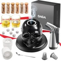 Kit Para Ahumar Whisky Oaga Old Fashioned Con Linterna, 21 Piezas
