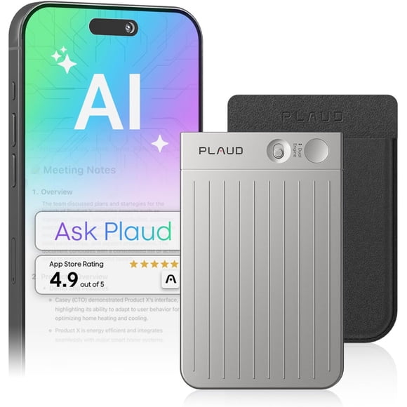 Grabadora de Voz AI Plaud Note 64GB Ultra Fina NB100