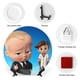thumbnail image 3 of Jefe en pañales niño blanco Plato decorativo de porcelana fina (bone china), plato decorativo de cerámica para hogar, oficina, soporte de pared, platos decorativos para dormitorio - 6 pulgadas (15 cm), 3 of 6