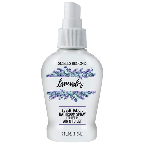 Aerosol ambientador para baño Smells Begone, aceite esencial, 120 ml