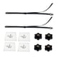 thumbnail image 3 of Correas De Seguridad Para TV, Anclajes De Pared Para Muebles, Para Armarios, Pantalla Plana, 2 Uds., 3 of 5