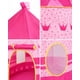thumbnail image 4 of Carpa Infantil Castillo Princesa Rosada con Coronas y Ventanas de Malla para Niñas, 4 of 6