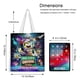 thumbnail image 5 of Big City Greens Bolso de tela con estampado de lienzo para mujer, bolsa de compras reutilizable y estética, con cremallera interior, regalo para mujer,40*40cm., 5 of 6