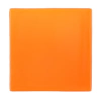 Ioensy - Almohadilla De Gel Para Asiento De Motocicleta Para Viajes Largos, Cojín Para Silla De Oficina, Cojín Para Asiento, Gel Naranja, 25Cmx25Cmx1Cm