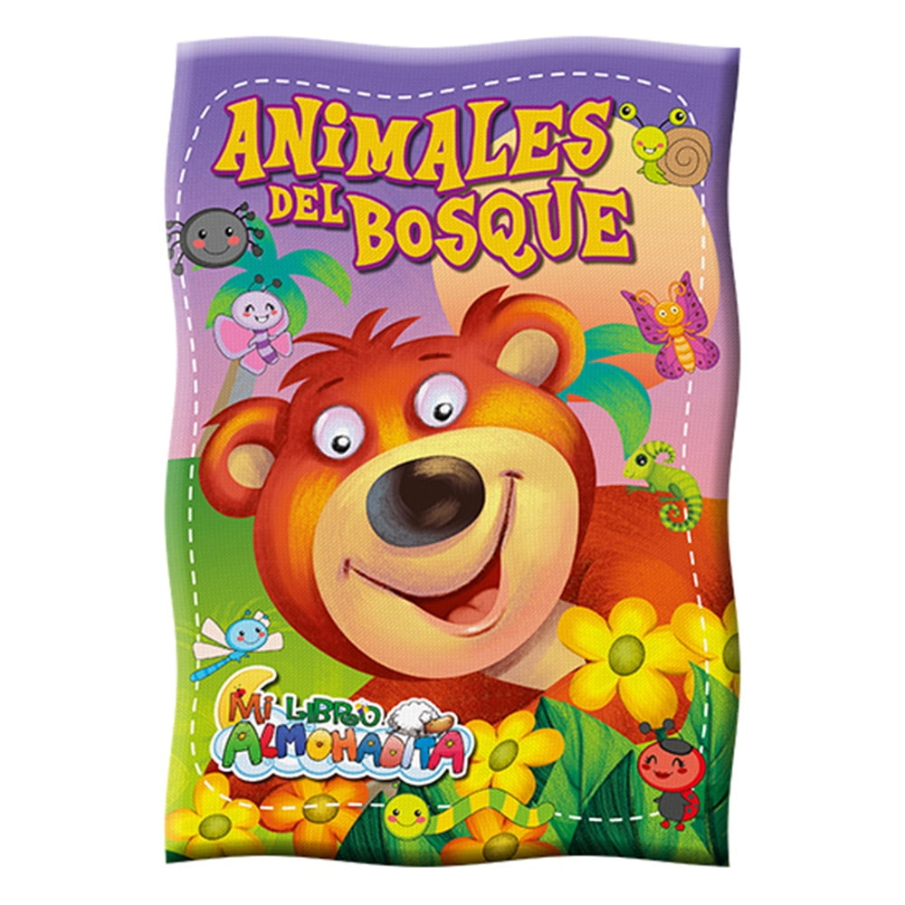 Latinbooks - Libro Mi Libro Almohadita - Animales Del Bosque