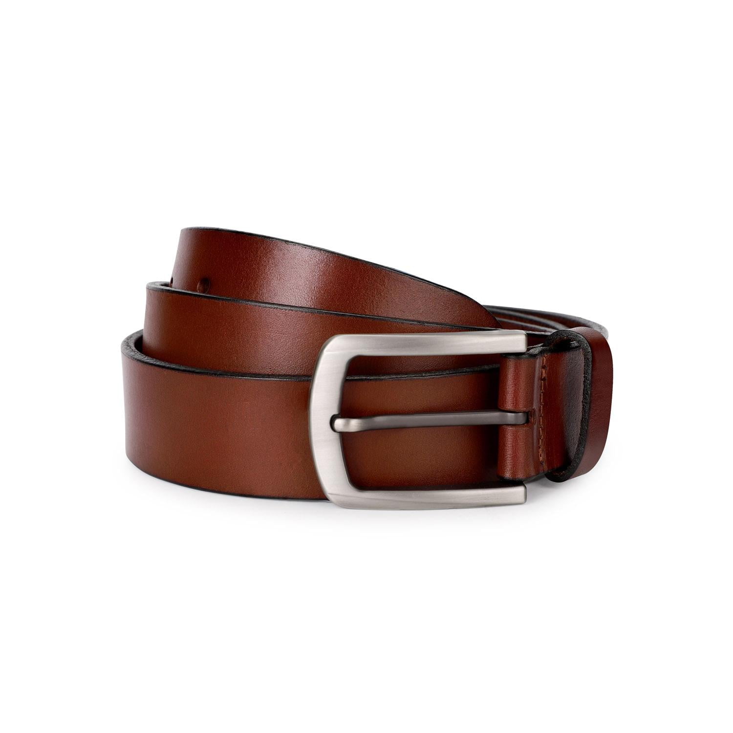 Cinturón Cuero Hombre Cint-v001 Cardinale Marron Claro 100