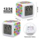 thumbnail image 2 of La Fiesta Musical de Face theme 7 colors Alarm Clock Digital LED Alarm Clock Gifts for kids friends family, 2 of 6