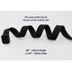 thumbnail image 3 of Cinturón Thomas Bates de Nylon 3 cm Negro Ajustable, 3 of 5