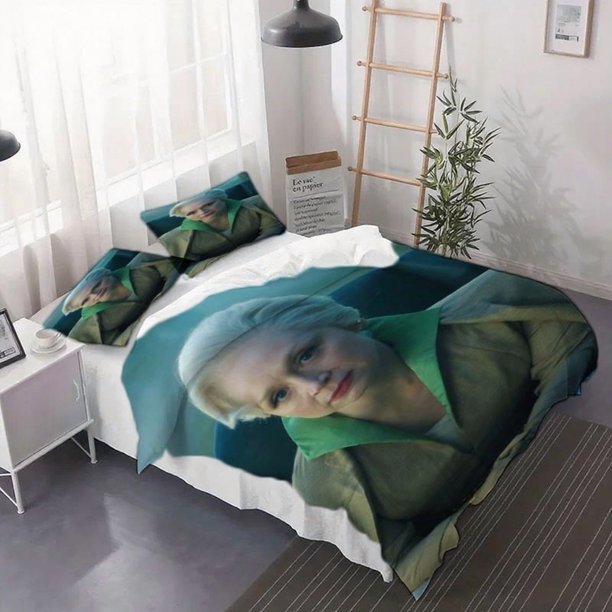 3pcs Larissa Weems Themed Duvet Cover Set - a Stylish Bedding Ensemble with Printed Bed Soft And Comfortable Duvet Cover for The Bedroom
