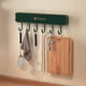 thumbnail image 1 of 1pc Knife Holder, Wall-mounted Household Utensils Rack, Knife Holder, Knife Hook, Integrated Storage Rack, Multi-functional Kitchen Knife Storage Rack, Kitchen Accessories, 1 of 5