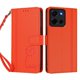 thumbnail image 3 of Funda Cartera Trébol para Motorola Moto G 2026 5G con Ranuras Tarjetas y Carga Inalámbrica Naranja, 3 of 6