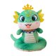 thumbnail image 2 of Año Nuevo Chino Snake Plush Toy Snake Figurine Gabinete Snake Relleno Verde, 2 of 5