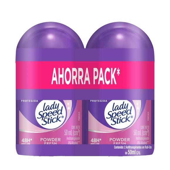 Desodorante Roll-On Lady Speed Stick Power Fresh Mujer, 100 ml