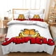 thumbnail image 1 of Gar-field 3 PCS Comfort Set with 2 Pillowcases Garfiel-d Bedding Set Sheet Set for Kids Adults,All Season Lightweight, 1 of 5