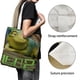 thumbnail image 3 of Leo Bolso de tela con estampado de lienzo para mujer, bolsa de compras reutilizable y estética, con cremallera interior, regalo para mujer,38*45cm., 3 of 6