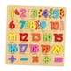 thumbnail image 1 of Juego de combinación de tablero de rompecabezas de madera, Juego de tablero de rompecabezas de construcción Habilidades básicas Preescolar para niños Número L, 1 of 5