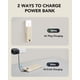 thumbnail image 4 of Cargador portátil VRURC de 10000 mAh con cables integrados y enchufe de pared, 4 of 8